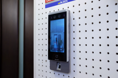 Using an access control system.